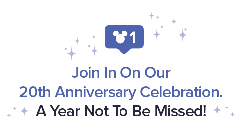 Join In On Our 20th Anniversary Celebration. A Year Not To Be Missed!